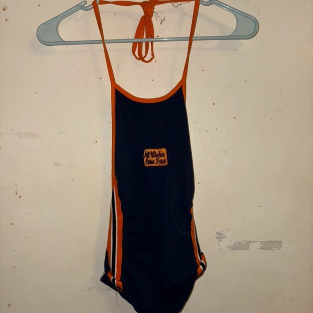 Black and Orange Women's Tank Top